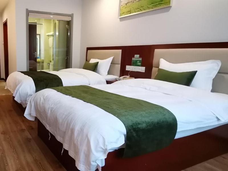 Greentree Inn Anhui Hefei Mengcheng Road Beierhuan Express Hotel Екстериор снимка
