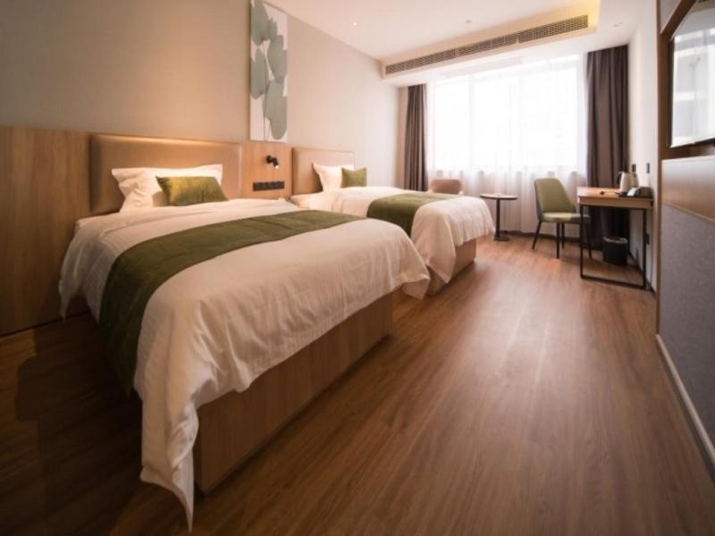 Greentree Inn Anhui Hefei Mengcheng Road Beierhuan Express Hotel Екстериор снимка