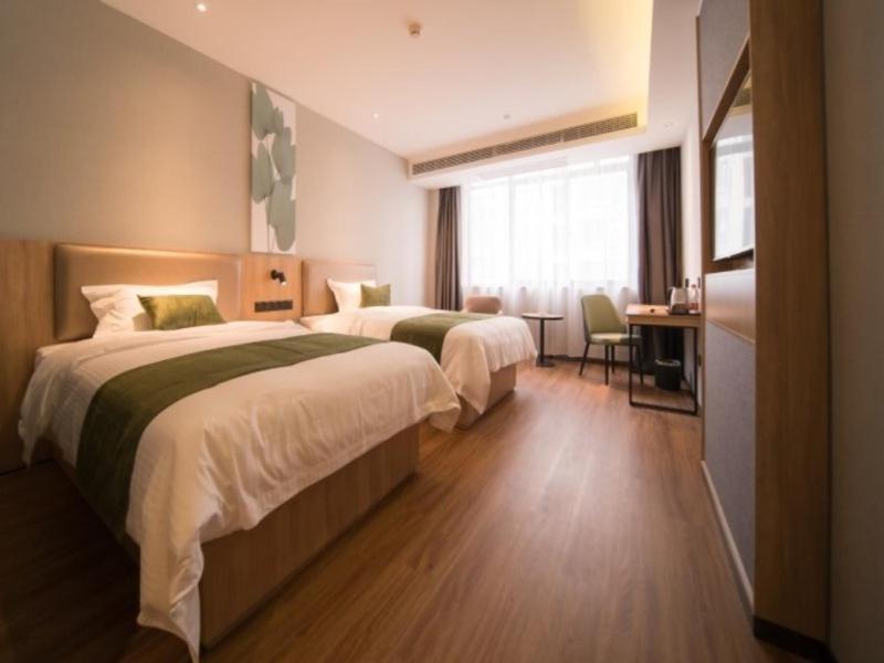 Greentree Inn Anhui Hefei Mengcheng Road Beierhuan Express Hotel Екстериор снимка