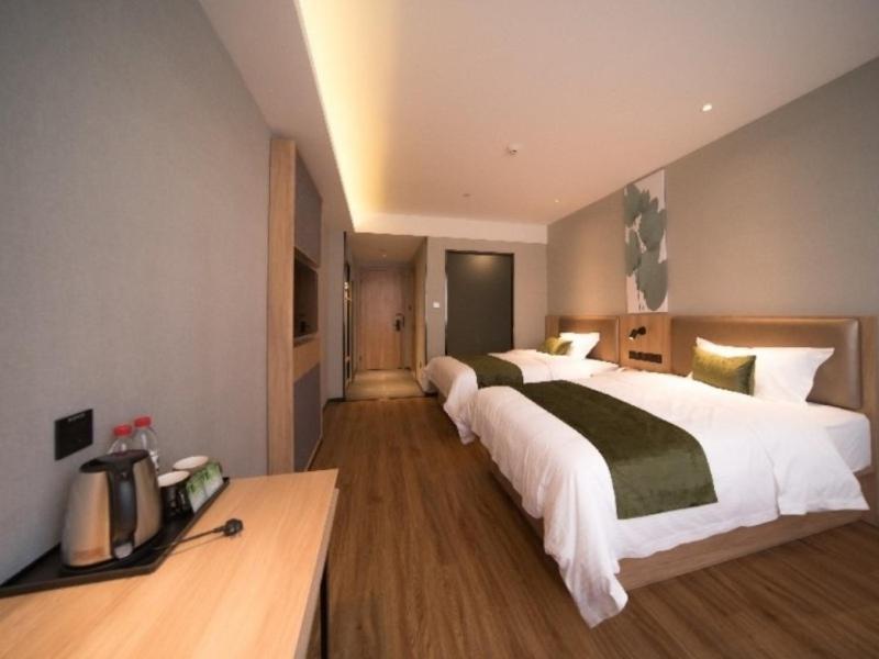 Greentree Inn Anhui Hefei Mengcheng Road Beierhuan Express Hotel Екстериор снимка