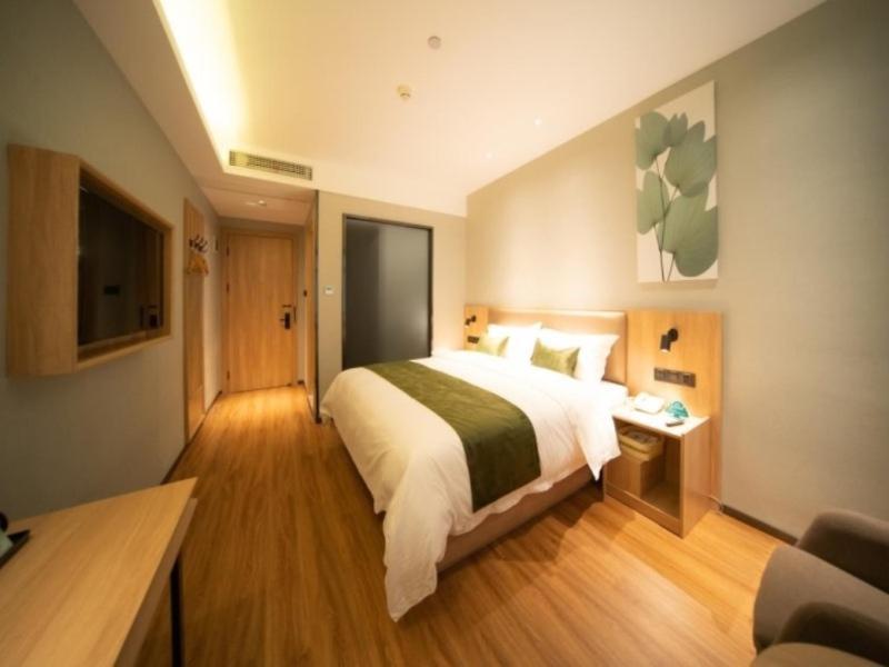 Greentree Inn Anhui Hefei Mengcheng Road Beierhuan Express Hotel Екстериор снимка